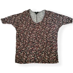 H&M Floral off-the-shoulder Blouse